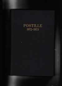 1972-1973 Postille