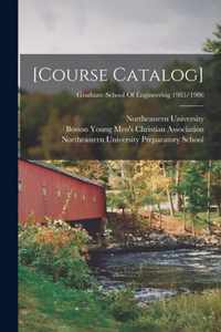 [Course Catalog]; Graduate School Of Engineering 1985/1986