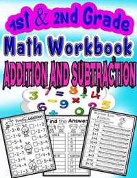 1st and 2nd Grade Math Workbook Addition and Subtraction