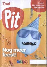 Pit Taal leerwerkschrift groep 5 - blok 4 t/m 6 en herhalen en toepassen - Paperback (9789006663204)