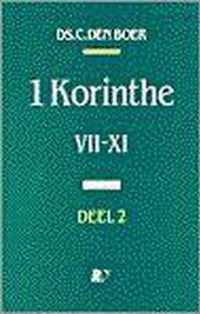 1 Korinthe Deel 2 Vii-Xi