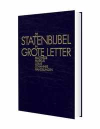 Bijbel Statenbijbel in grote letter 7 Mattheus-Handelingen