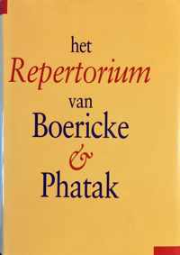 REPERTORIUM VAN BOERICKE EN PHATAK