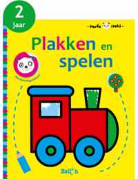 Plakken en spelen - trein 2+