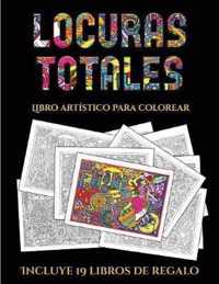 Libro artistico para colorear (Locuras totals)