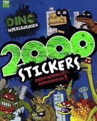 2000 stickers Dinosaurussen