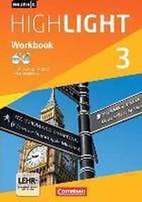 English G Highlight 03: 7. Schuljahr Hauptschule. Workbook mit CD-ROM (e-Workbook) und Audio-CD