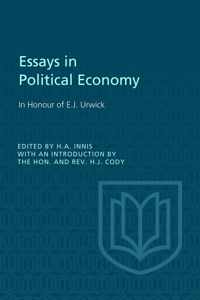 Essays in Political Economy