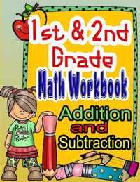 1st and 2nd Grade Math Workbook Addition and Subtraction