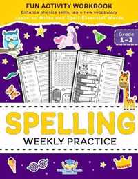 Spelling Weekly Practice for 1st 2nd Grade