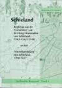 Registers van de consenten van de Hoog Heemraden van Schieland, 1542-1562 (1569), en het Vierschaerbouck van Schieland, 1598-1617