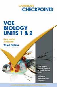 Cambridge Checkpoints VCE Biology Units 1 and 2