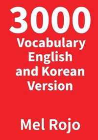 3000 Vocabulary English and Korean Version