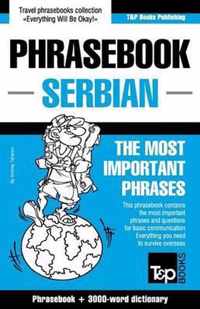 English-Serbian Phrasebook and 3000-Word Topical Vocabulary