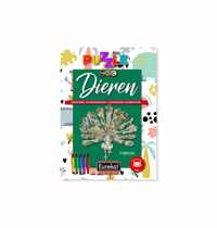 Eureka 3D Puzzle Books Kleur- en Puzzelboek - Dieren