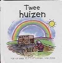 Twee huizen pop-up