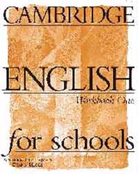 Cambridge English for Schools 1 Workbook