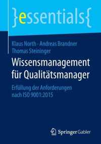 Wissensmanagement fuer Qualitaetsmanager