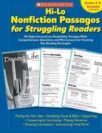 Hi-Lo Nonfiction Passages for Struggling Readers: Grades 4-5