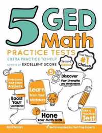 5 GED Math Practice Tests