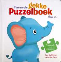 Mijn eerste gekke puzzelboek - kleuren