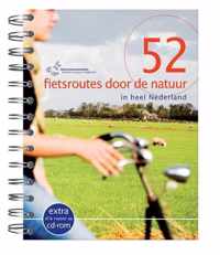 52 Fietsroutes Door De Natuur + Cd-Rom