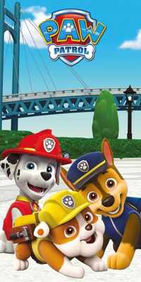 Paw Patrol - One Team Strandlaken (70 X 140 CM)