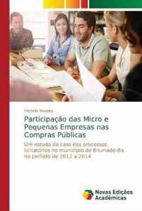 Participacao das Micro e Pequenas Empresas nas Compras Publicas