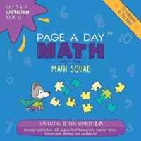 Page a Day Math Subtraction Book 13