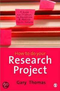 How to Do Your Research Project