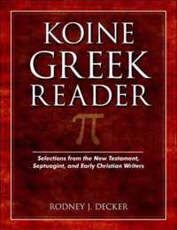 Koine Greek Reader