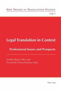 Legal Translation in Context