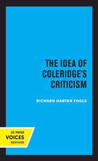 The Idea of Coleridge's Criticism