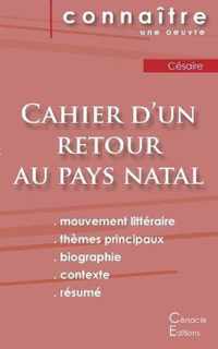 Fiche de lecture Cahier d'un retour au pays natal de Cesaire (Analyse litteraire de reference et resume complet)