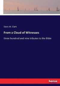 From a Cloud of Witnesses