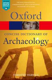 Concise Oxford Dict Archaeology 2nd