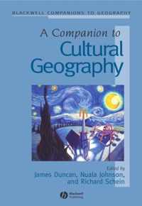 A Companion To Cultural Geography