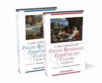 A New Companion To English Renaissance Literature And Culture