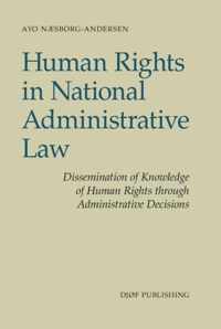 Human Rights in National Administrative Law