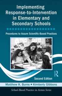 Implementing Response-to-Intervention in Elementary and Secondary Schools