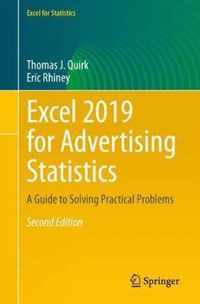 Excel 2019 for Advertising Statistics