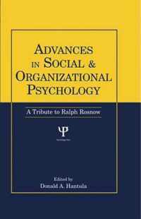 Advances in Social and Organizational Psychology