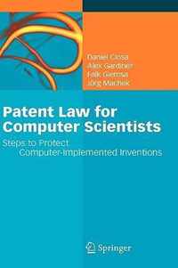 Patent Law for Computer Scientists