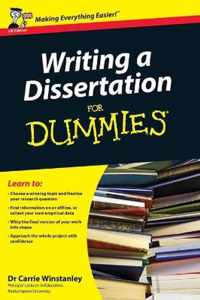 Writing A Dissertation For Dummies