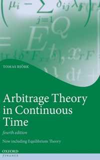 Arbitrage Theory in Continuous Time