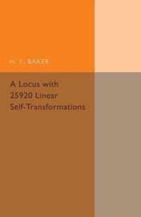 A Locus With 25920 Linear Self-transformations