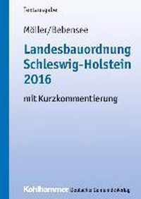 Landesbauordnung Schleswig-Holstein 2016