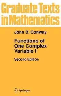 Functions of One Complex Variable I