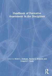 Handbook of Formative Assessment in the Disciplines