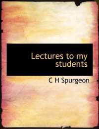 Lectures to My Students